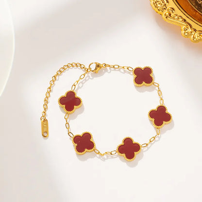 Neiras | 3 Pieces Set Fashion Flower Stylish Necklace, Bracelet With Earring